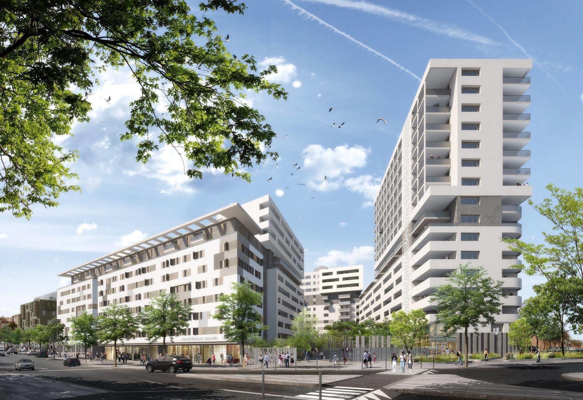 Montempo Apparthotel Marseille Centre Euromed Exterior foto